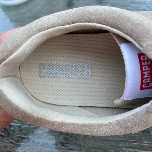 NWOT Camper Tan Walking Runners Trainers Sneakers - Picture 9 of 13